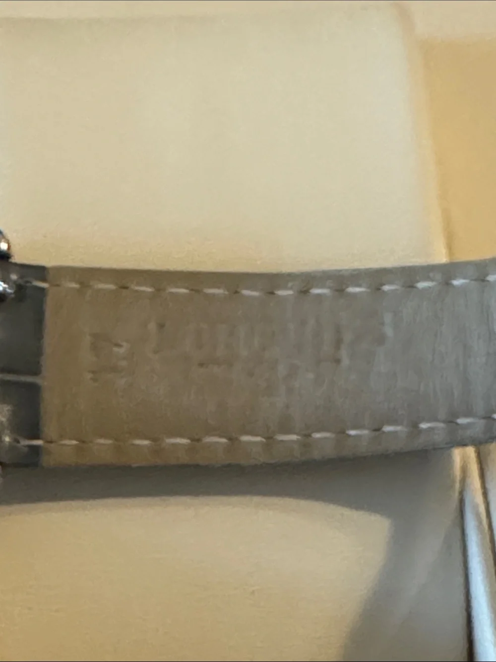 Longines Dolcevita Watch w/ Grey Alligator/Leather  Strap